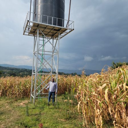 Kujenga- new water tank